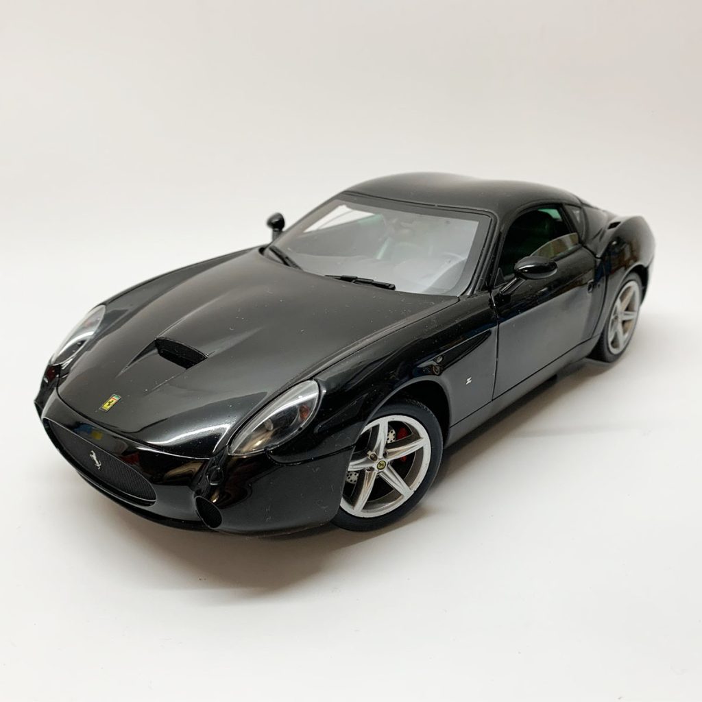 FERRARI 575 GTZ ZAGATO BLACK 1 18 HOT WHEELS Maggiolinomodel