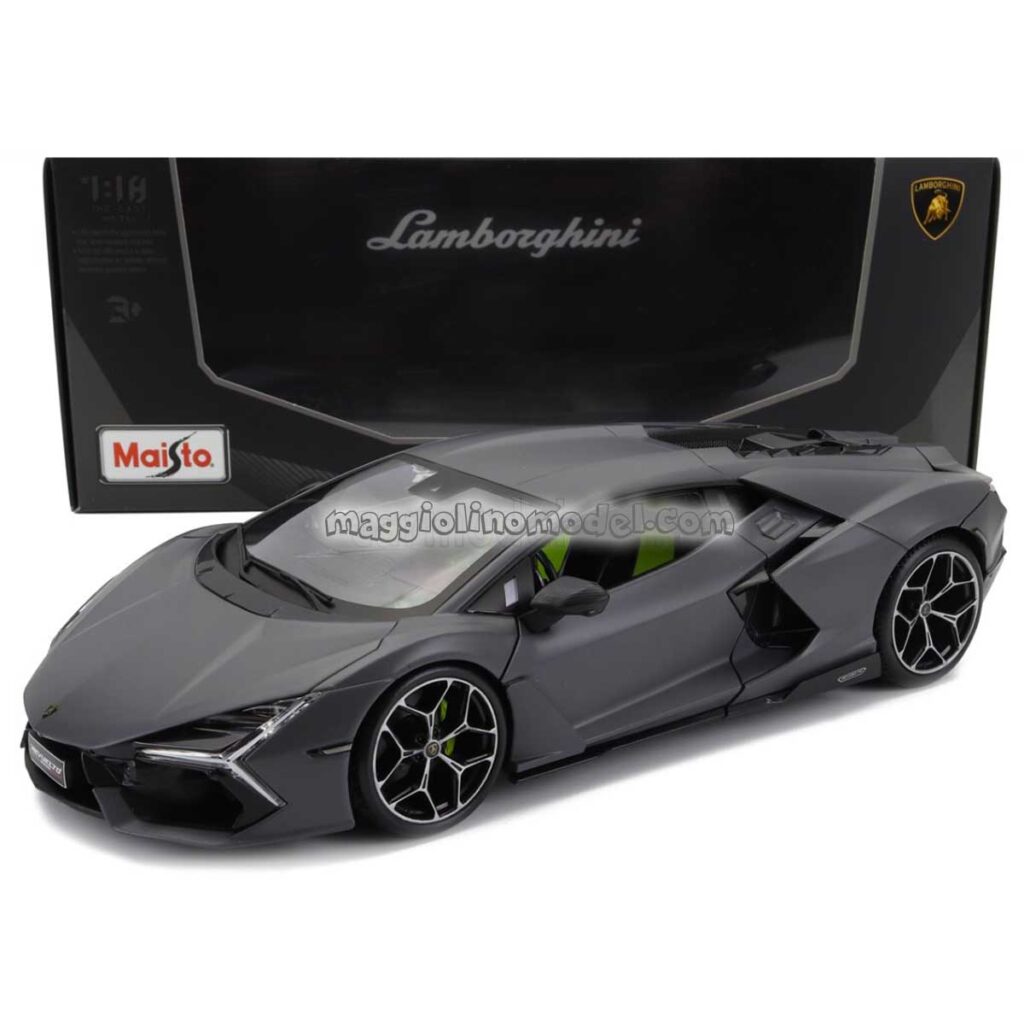 Lamborghini Revuelto Hybrid Vulcano Matt Grey Maisto Cod