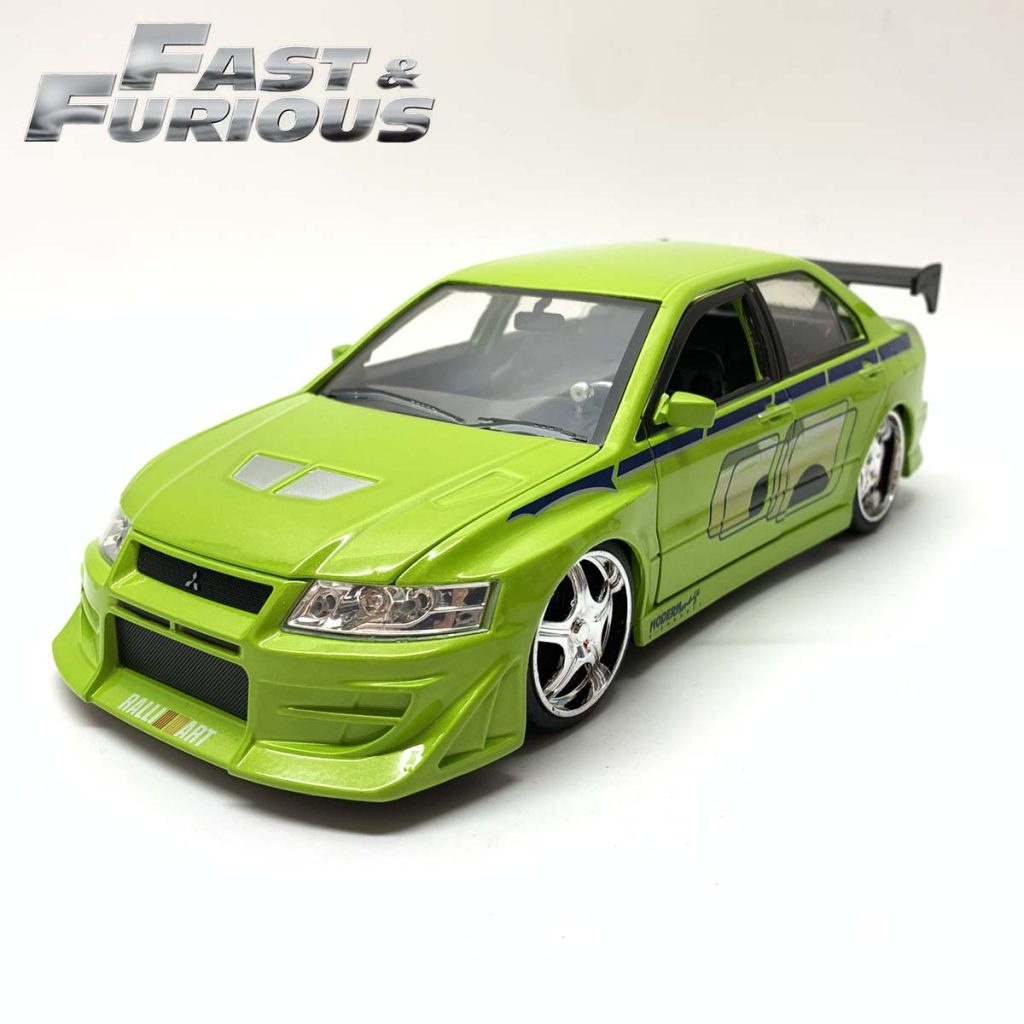 Mitsubishi Brians Lancer Evolution Vii Green 124 Fast And Furious Jada Cod99788 8831